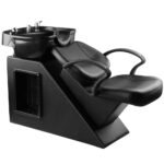 Barber shop sitting shampoo chair, flush shampoo bed - Image 3