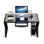 Computer Desk Simple Home Office Desk Bedroom Game Table - Image 5