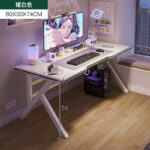 Computer desk desktop home live gaming desk simple desk workbench - Image 6
