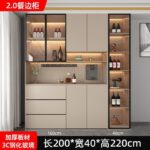 Sideboard integrated against the wall modern simple home living room restaurant - Image 15