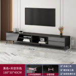 TV cabinet simple modern home living room TV background wall cabinet small bedroom simple floor cabinet - Image 14