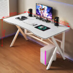 Desktop computer table simple gaming table home rental desk student desk bedroom work desk - Alibaba - Image 12