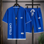 two-piece suit t-shirt Hong Kong style