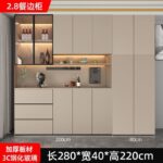 Sideboard integrated against the wall modern simple home living room restaurant - Image 24