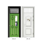 School door school steel door classroom steel door paint room - Image 2