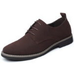 Cross-Border Men's Shoes Leather Shoes Pu Suede Men's Shoes - Image 3