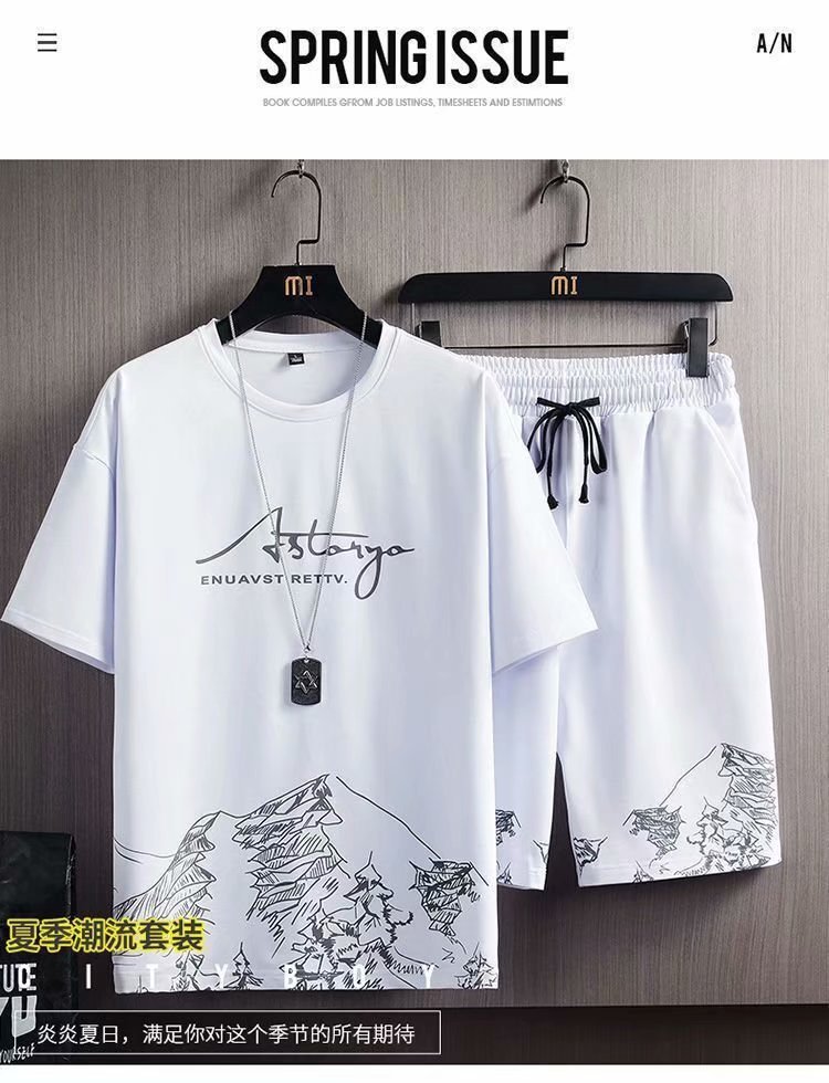 O1CN01Fq1z8p29F00SzRaOM_21212899118037-0-cib.jpg Printed summer trend short-sleeved T-shirt - Image 1