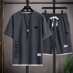 two-piece suit t-shirt Hong Kong style - Image 9