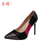 Foreign trade large size pointed toe high heels - Image 5