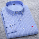 Men's Daily Slim Cotton Long Sleeve - Image 2