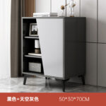 TV cabinet simple modern home living room TV background wall cabinet small bedroom simple floor cabinet - Image 9