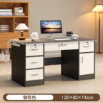 Computer desk table desktop bedroom home desk office desk and chair set with drawer writing desk workbench