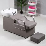 Hair Salon Shampoo Bed, Semi-Reclining Hair Salon Flushing Bed - Image 18
