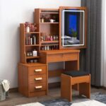small apartment dressing table simple integrated dressing table - Image 34