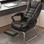 Computer chair home modern simple lazy can lie back boss office leisure study chair adult seat