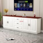 simple special price all solid wood TV cabinet floor cabinet combination storage cabinet living room bedroom floor combination