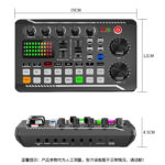 English version F998 live broadcast sound card set - Image 6