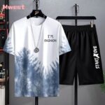 New trendy short-sleeved suit ins Korean version of half-sleeved tops casual round neck - Image 10