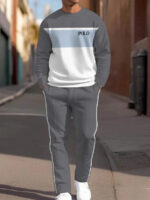 Casual sports suit menlong-sleeved trousers - Image 16