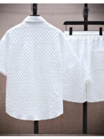 Thin sports casual two-piece suit 2024 summer ice silk - Image 4