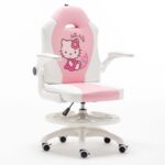 children's study chair can be raised and lowered for students to correct sitting posture, homework chair, - Image 9