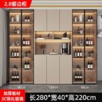 Sideboard integrated against the wall modern simple home living room restaurant - Image 25