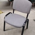 Simple modern company staff office training chair fully equipped straight chair - Image 10