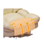 Seated gaming chair home reclining comfortable backrest sofa chair - Image 5