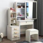 small apartment dressing table simple integrated dressing table - Image 12