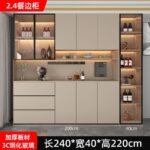 Sideboard integrated against the wall modern simple home living room restaurant - Image 20