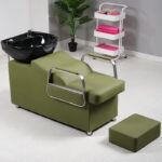 Hair Salon Shampoo Bed, Semi-Reclining Hair Salon Flushing Bed - Image 21