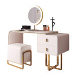 Light luxury dressing table bedroom modern minimalist makeup table - Image 6