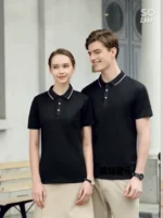 Summer polo shirt custom work clothes - Image 27
