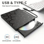 7-in-1 Multi-function External Optical Drive DVD Burner USB3.0/TypeC with External USB Flash Drive and Card Expansion - Alibaba - Image 2