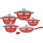 Foreign trade export household 12-piece non-stick Cookware