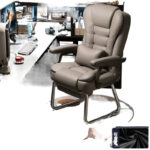 Computer chair home modern simple lazy can lie back boss office leisure study chair adult seat - Image 4