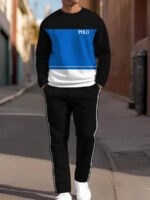 Casual sports suit menlong-sleeved trousers - Image 18