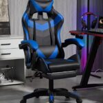 Liftable Gaming Chair, Gaming Chair, Office Chair, Anchor Swivel Chair, - Image 11