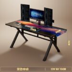 Computer desk desktop home live gaming desk simple desk workbench - Image 17