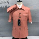 MILIGAN men's suit Zhongshan collar foreign trade export two-piece suit - Image 11