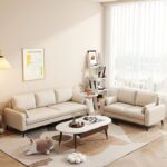 Sofa small apartment sofa living room rental house new - Image 4