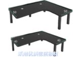 Bedside table college dormitory bunk bed lazy gaming table side corner desk - Image 11