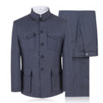 single-layer thin Chinese tunic clothing men middle-aged and elderly