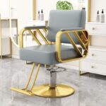 Modern simple hairdressing chair, hair salon chair, barber chair, - Image 18
