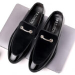 British suede patent leather casual shoes - Image 3