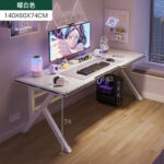Computer desk desktop home live gaming desk simple desk workbench - Image 9