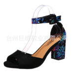European and American foreign trade large size high heels - Image 6