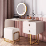 Light luxury dressing table bedroom modern minimalist makeup table - Image 2