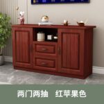 simple special price all solid wood TV cabinet floor cabinet combination storage cabinet living room bedroom floor combination - Image 11