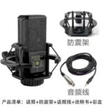 Factory direct sales 240 microphone professional recording large diaphragm square microphone - Image 7